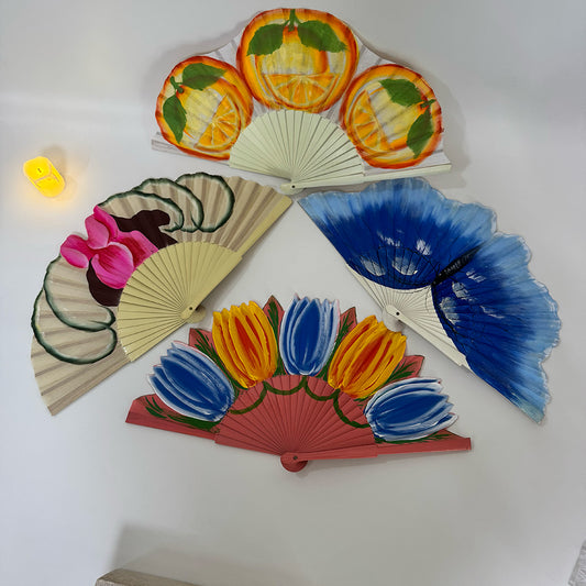 Hand Painted Spanish Fans