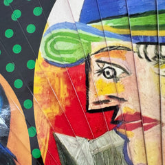 Hand-painted Spanish Fan -- Picasso
